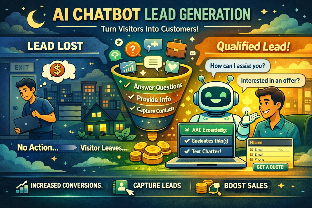 More Leads with a AI Chatbot