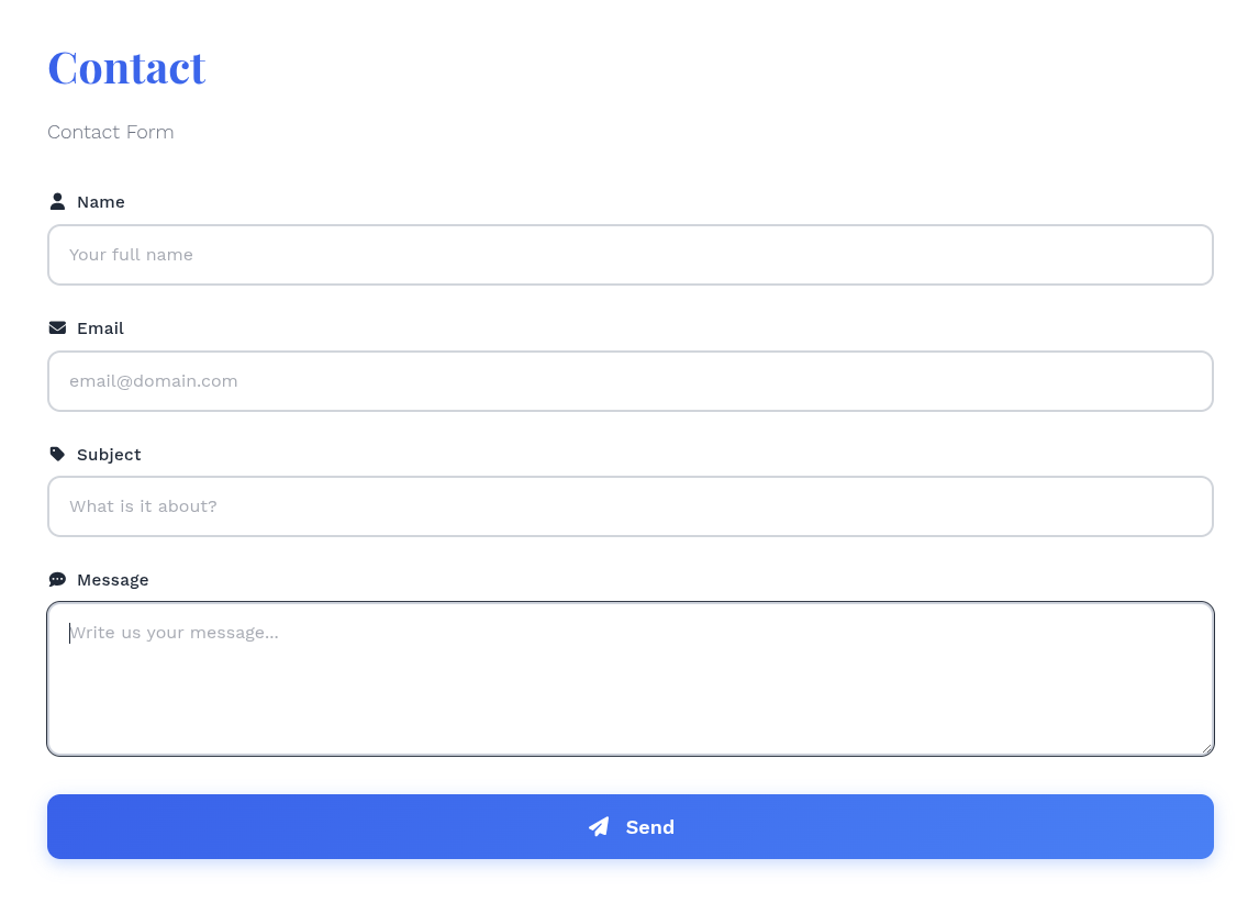 Screenshot 5 von AI Contact Form