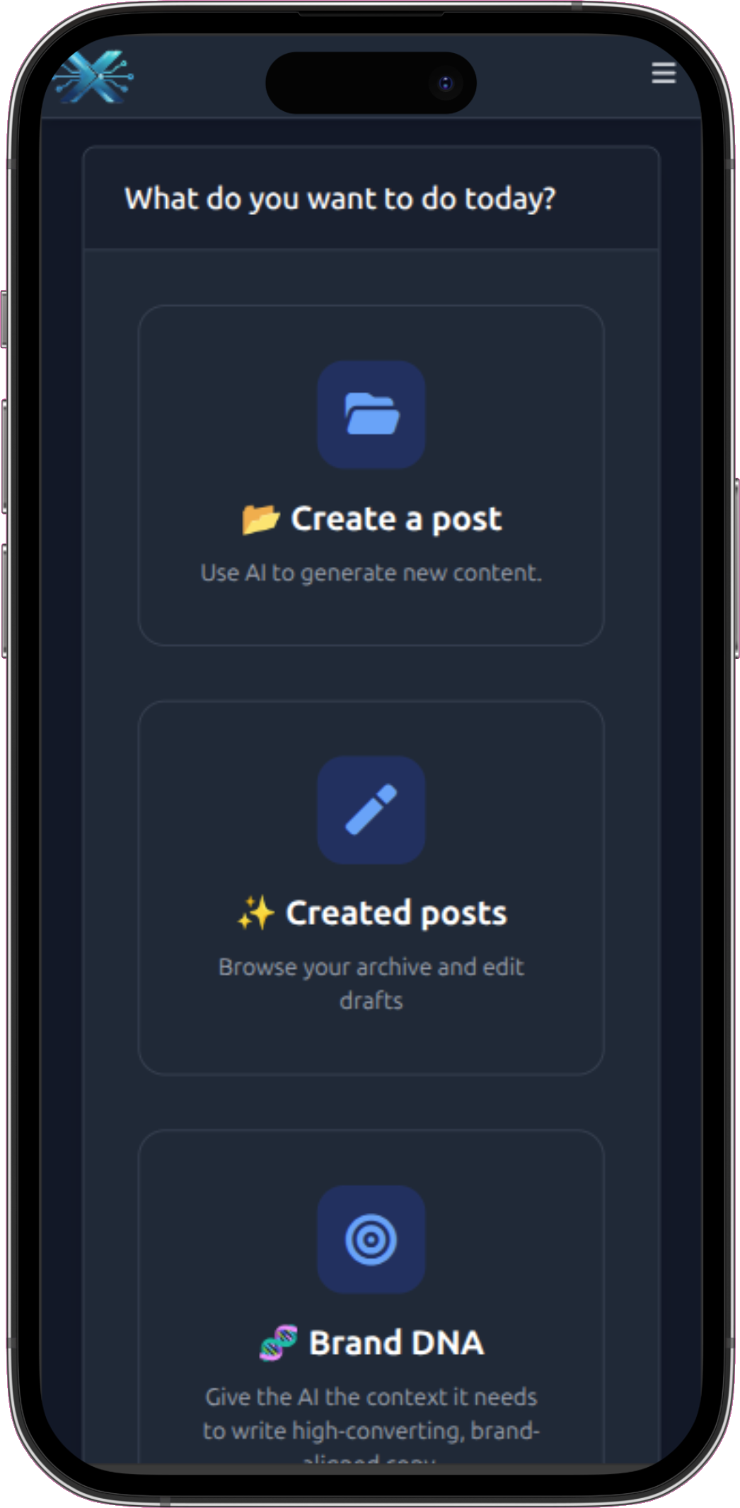 Screenshot 2 von Marketing App