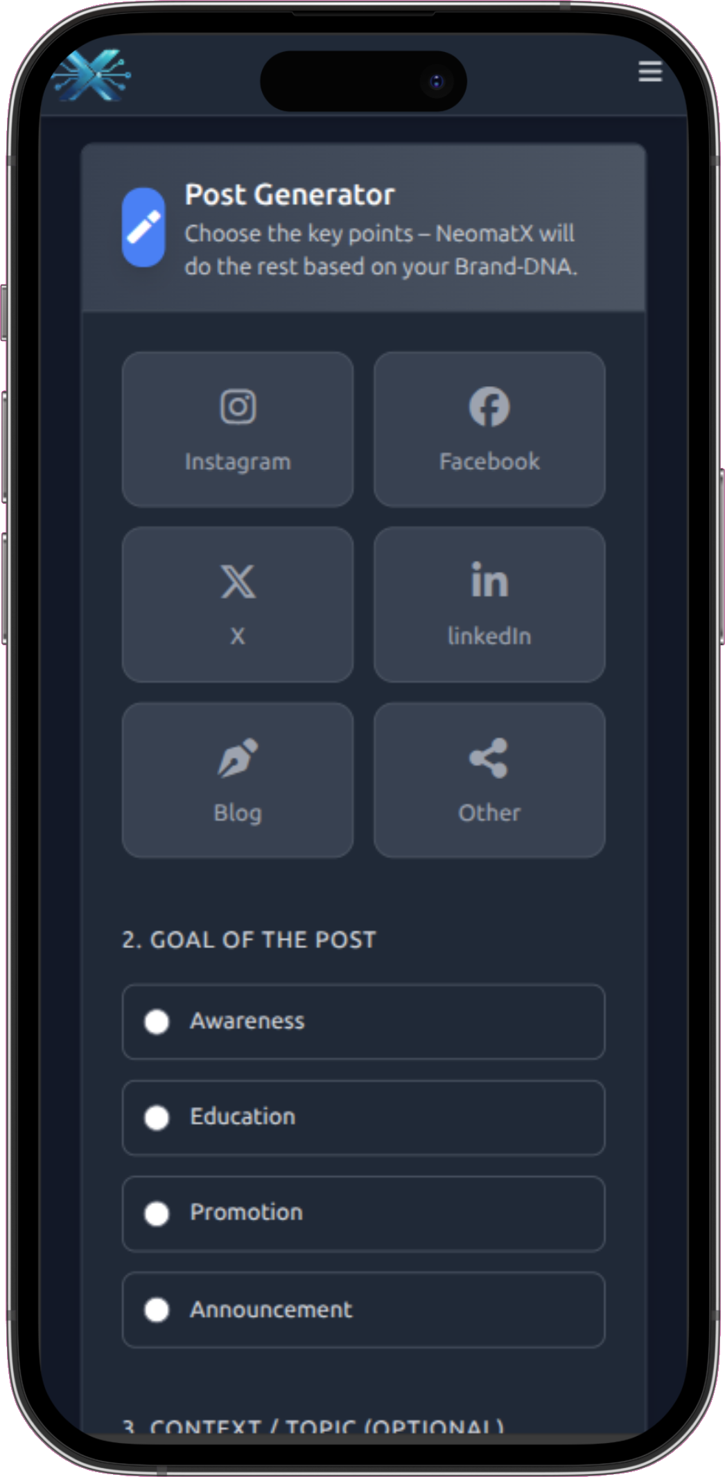 Screenshot 3 von Marketing App
